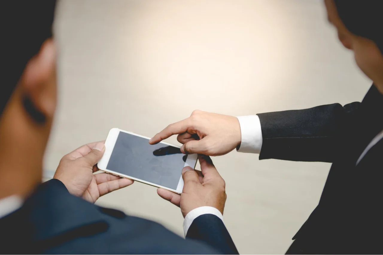Woman on phone with credit card